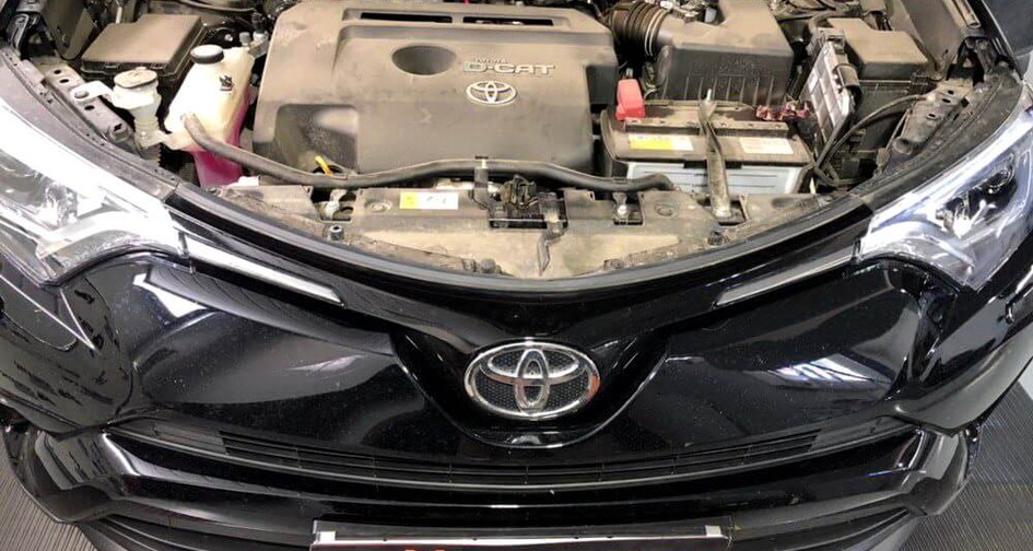 Чип тюнинг Toyota Rav4 с дизельным двигателем 2.2 (150 л.с.) 2018 года выпуска