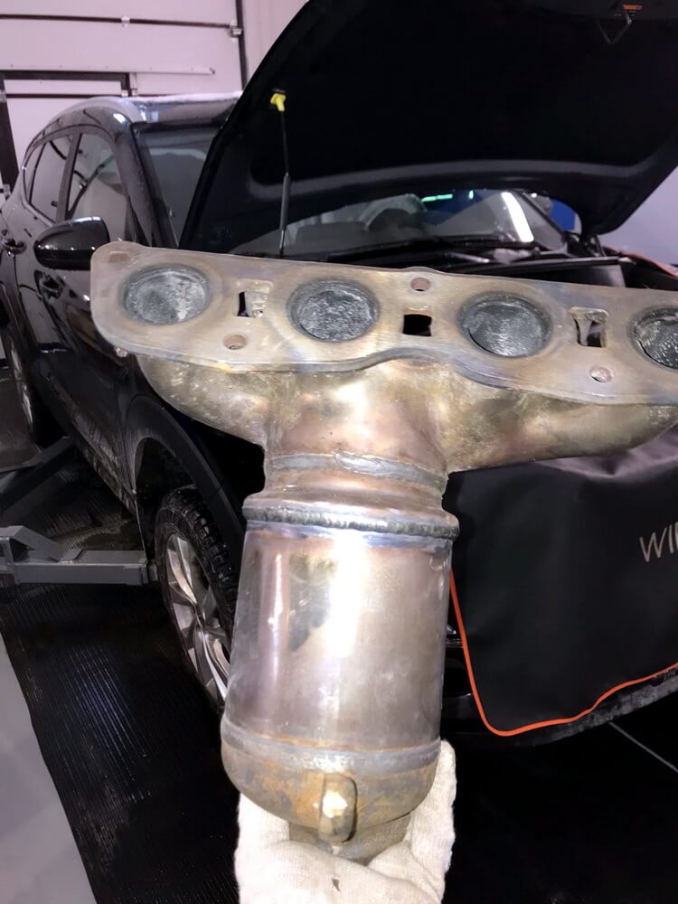 Чип тюнинг Hyundai Tucson 2.0 (150 л.с.). Удаление катализатора и установка пламегасителя