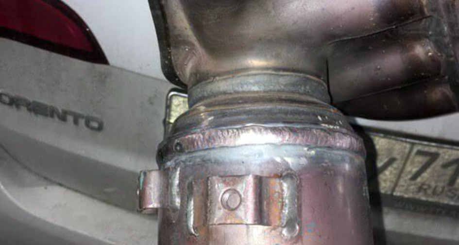 Чип тюнинг Kia Sorento (2.4 188 л.с.) и замена катализатора на пламегаситель