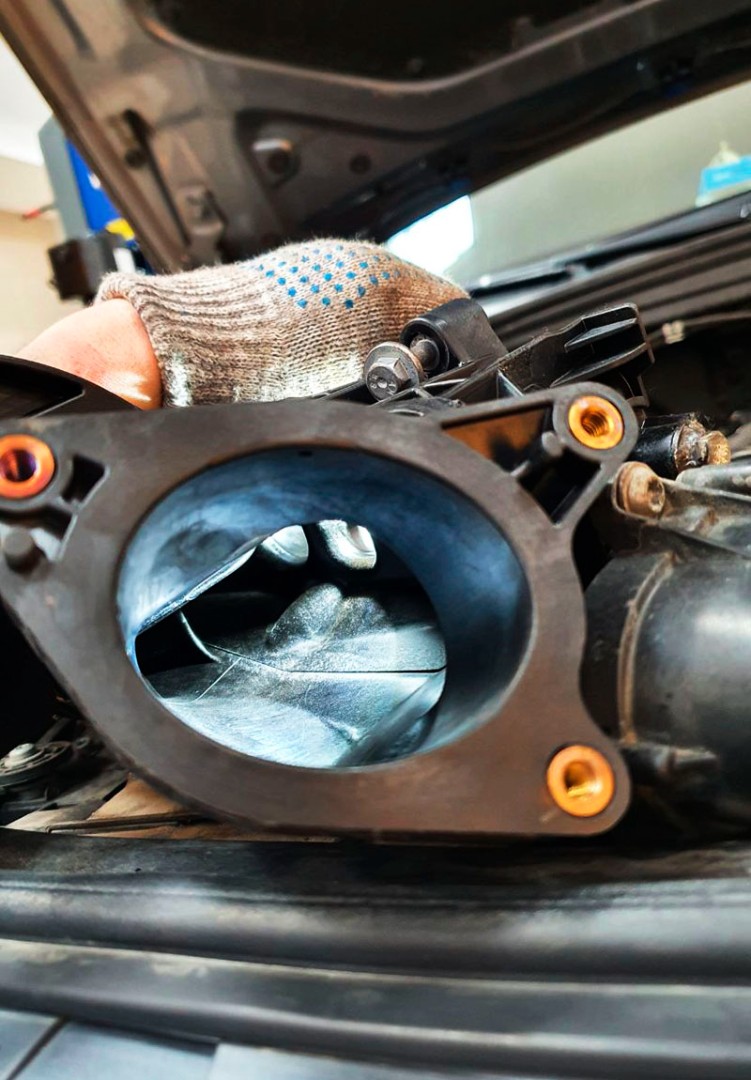Чип тюнинг BMW X3. Чистка впуска ультразвуком, отключение EGR, удаление сажевого фильтра.