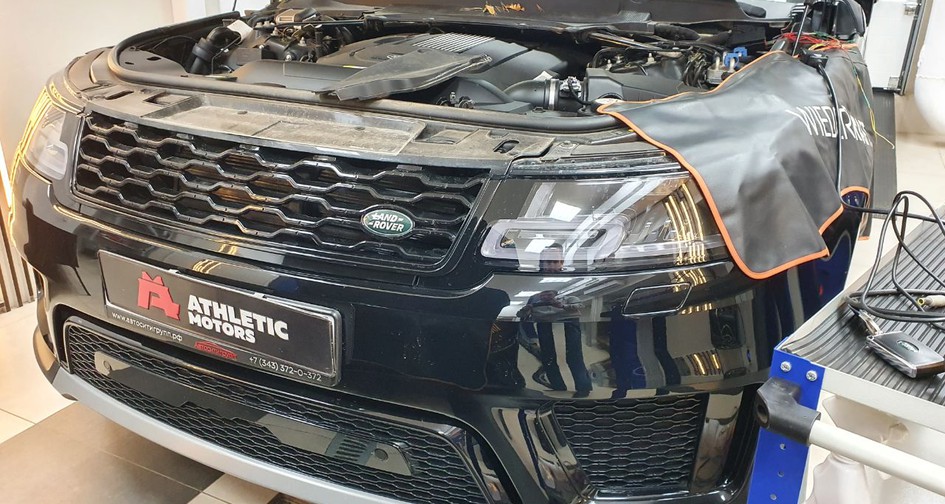 Чип тюнинг нового Range Rover Sport