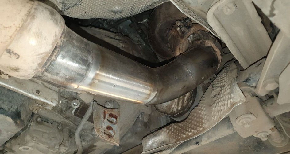 Чип тюнинг Mercedes-Benz GLK 220 CDI. Отключение клапана EGR, удаление DPF и изготовление midpipe