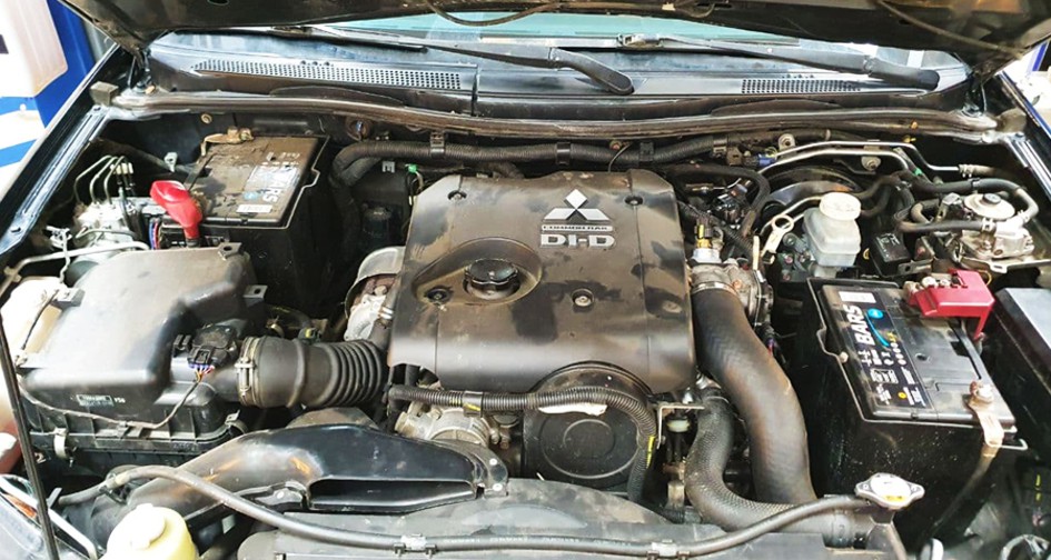 Чип-тюнинг дизельного Mitsubishi Pajero Sport 2.5 DI-D (178 л.с.). Чистка впуска от сажи, отключение клапана EGR