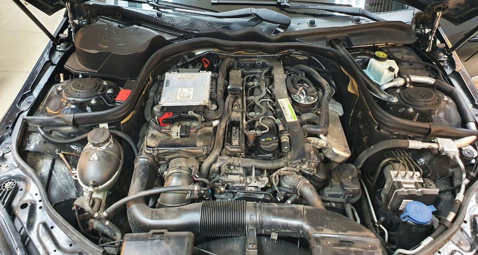 Чип-тюнинг Mercedes-benz E200 (W212) 2.1 (136 л.с.). Удаление сажевого фильтра. Ультразвуковая чистка впуска