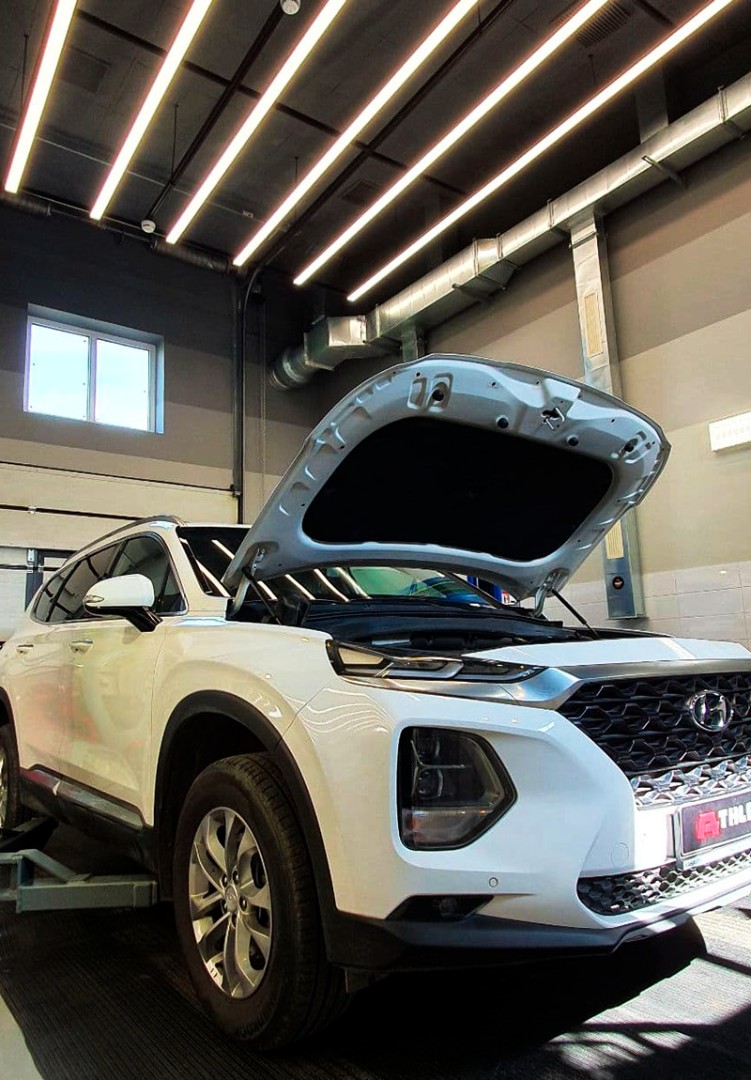 Чип-тюнинг Hyundai Santa Fe 2.4 (188 л.с.). Удаление катализатора. Установка ремонтного катализатора