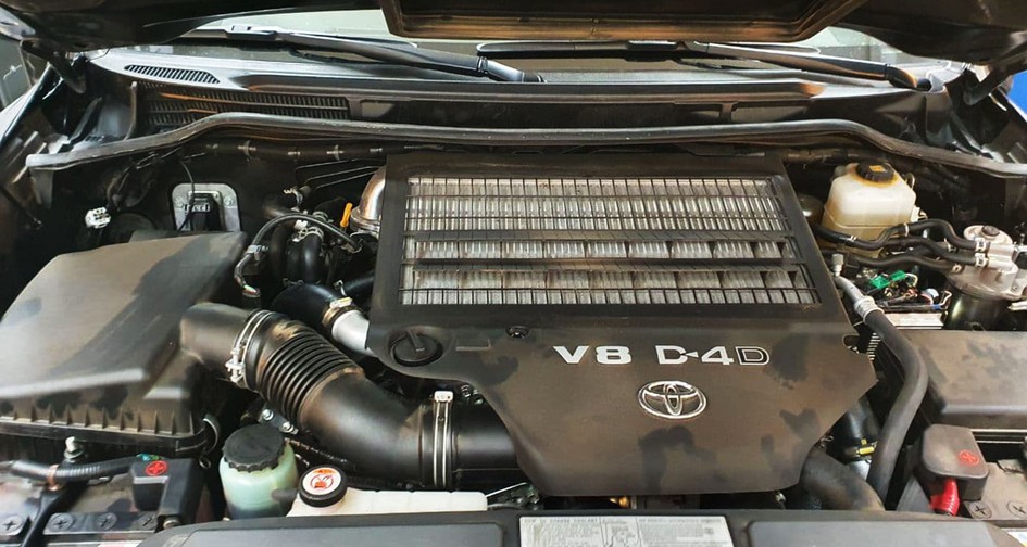 Чип-тюнинг Toyota Land Cruiser 200 4.5D (249 л.с.). Ультразвуковая чистка впуска