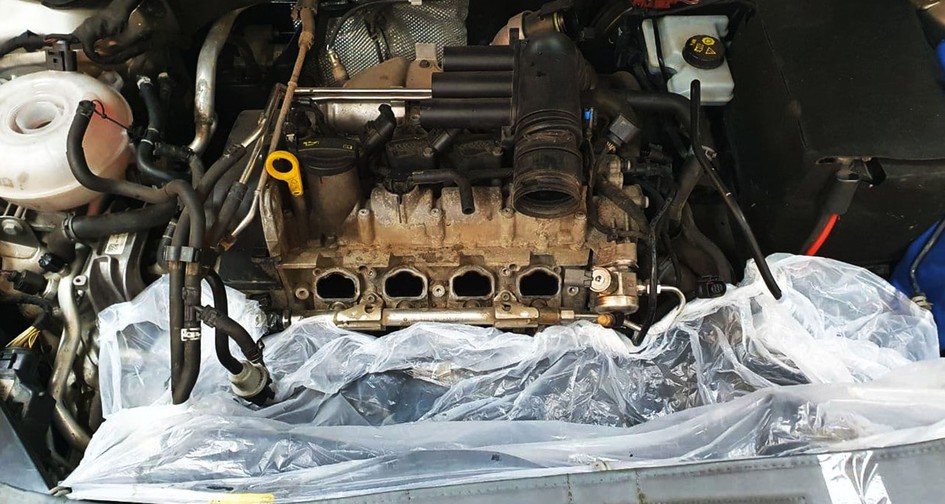 Чистка клапанов и промывка форсунок на Volkswagen Passat B8 1.4 TSI (150 л.с.)