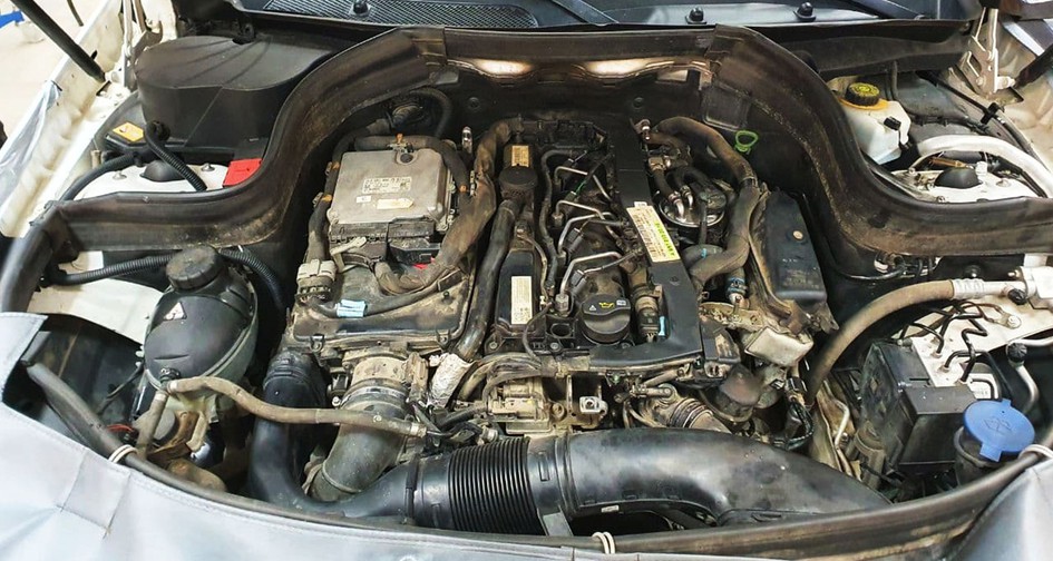 Чип тюнинг Mercedes-Benz GLK 220 CDI 2.1 (170 л.с.). Отключение клапана EGR. Ультразвуковая чистка впуска