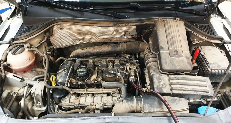 Чистка впускных клапанов и промывка форсунок Volkswagen Tiguan 2.0 TSI (170 л.с.)
