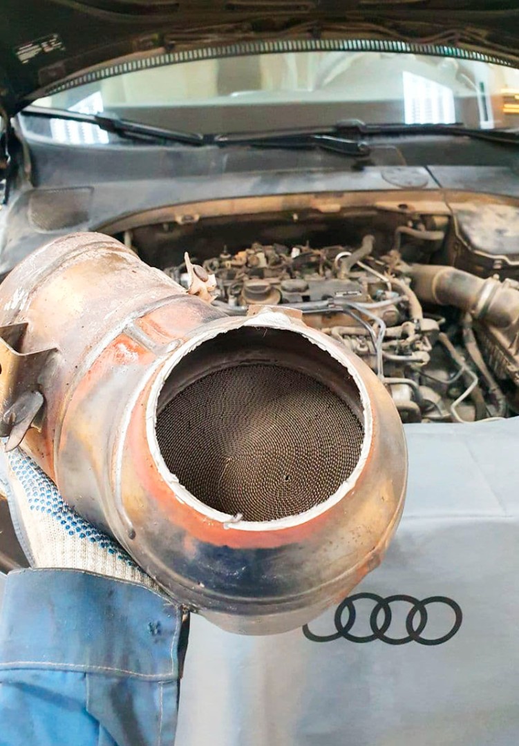 Чип-тюнинг Volvo XC60 2.0 (245 л.с.). Удаление катализатора и изготовление downpipe