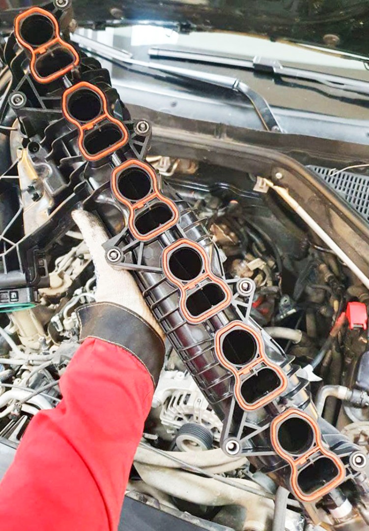 Чип-тюнинг BMW X5 (E70) 3.0 30d (245 л.с.). Отключение клапана EGR. Чистка впускного коллектора. Удаление сажевого фильтра