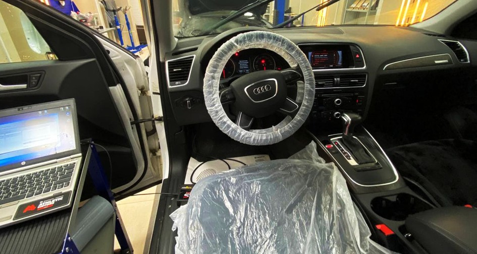Чип-тюнинг Audi Q5 2.0 TDI (177 л.с., 380 Hm). Чип-тюнинг коробки S tronic. Отключение клапана EGR. Чистка впускного коллектора