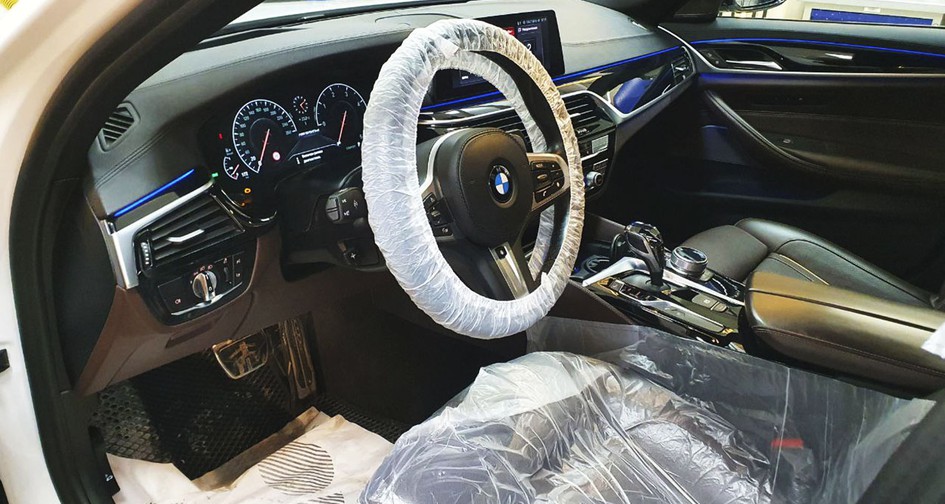 Чистка впускного коллектора BMW 5-series (G30) 550d 3.0 (400 л.с.)