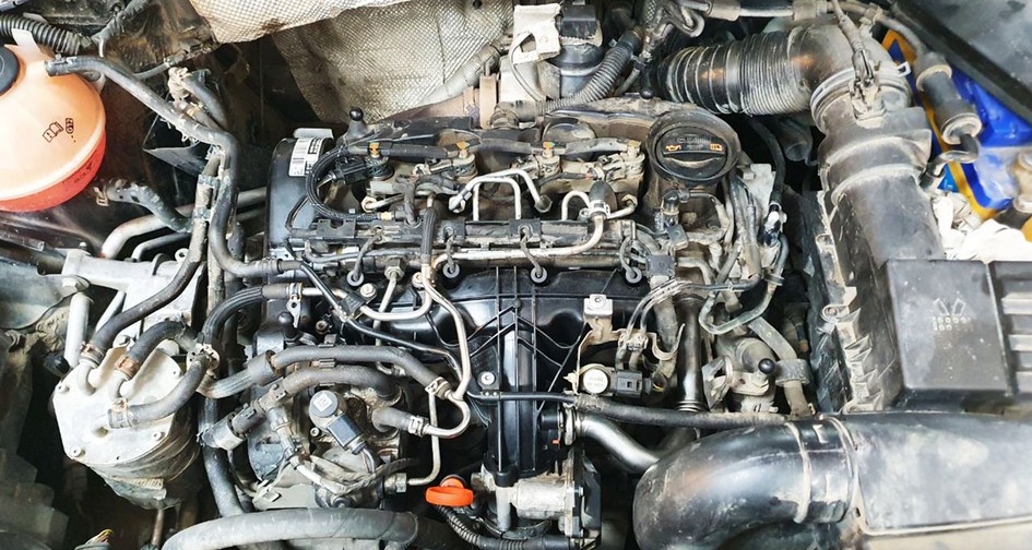 Чип-тюнинг Volkswagen Tiguan NF 2.0 TDI (140 л.с.). Отключение клапана EGR. Чистка впускного коллектора от сажи