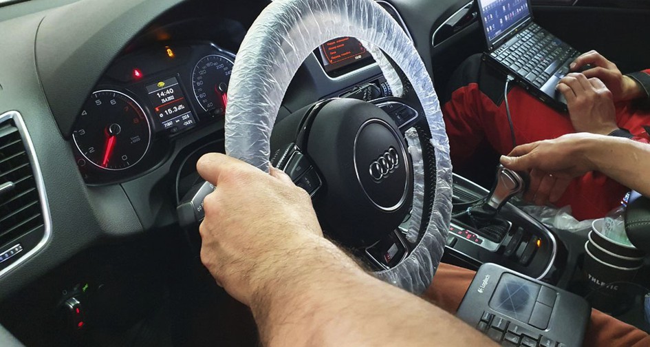 Чип-тюнинг Audi Q5 GEN3 2.0 TFSI (230 л.с.). Индивидуальная настройка на диностенде
