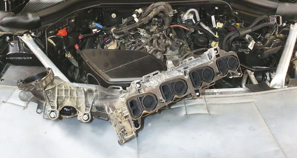 Промывка радиаторов BMW X3 (G01) 20d 2.0 (190 л.с). Чип-тюнинг. Отключение клапана EGR. Чистка впускного коллектора