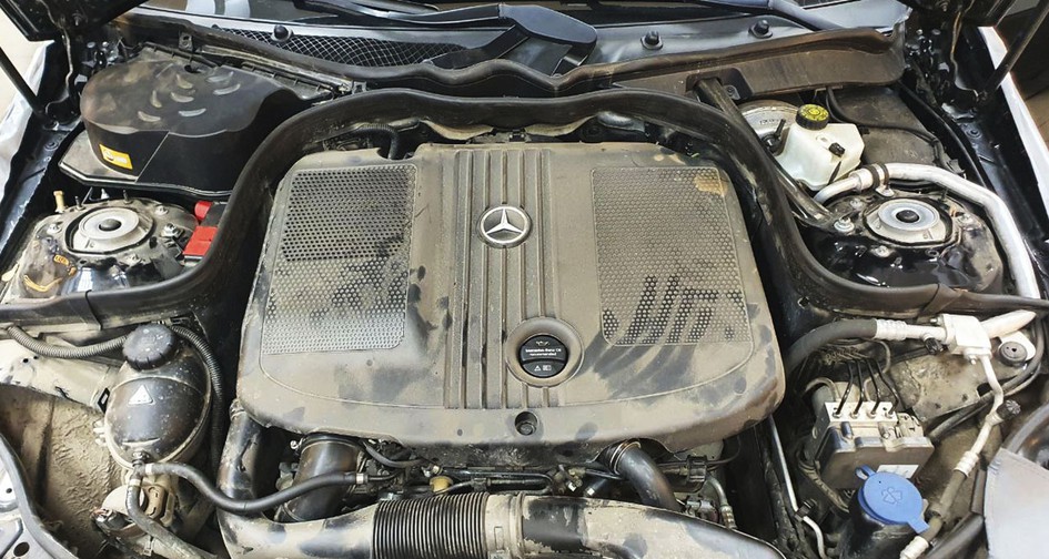 Техническое обслуживание Mercedes-Benz CLS (C218) 250d 2.1 (204 л.с.). Отключение клапана EGR. Чистка впускного коллектора. Удаление мочевины Adblue и сажевого фильтра. Чип-тюнинг