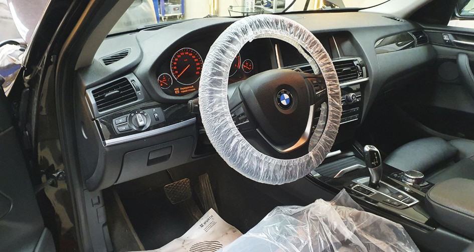 Замена масла в АКПП BMW X4 (F26) 3.0 30d (249 л.с.). Замена масла в переднем и заднем редукторе. Замена масла в раздатке. Отключение клапана EGR. Очистка впускной системы от сажи. Чип-тюнинг