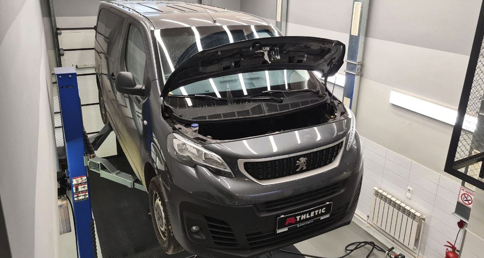 Удаление сажевого фильтра Peugeot Expert 2.0 HDi (150 л.с.). Чип-тюнинг