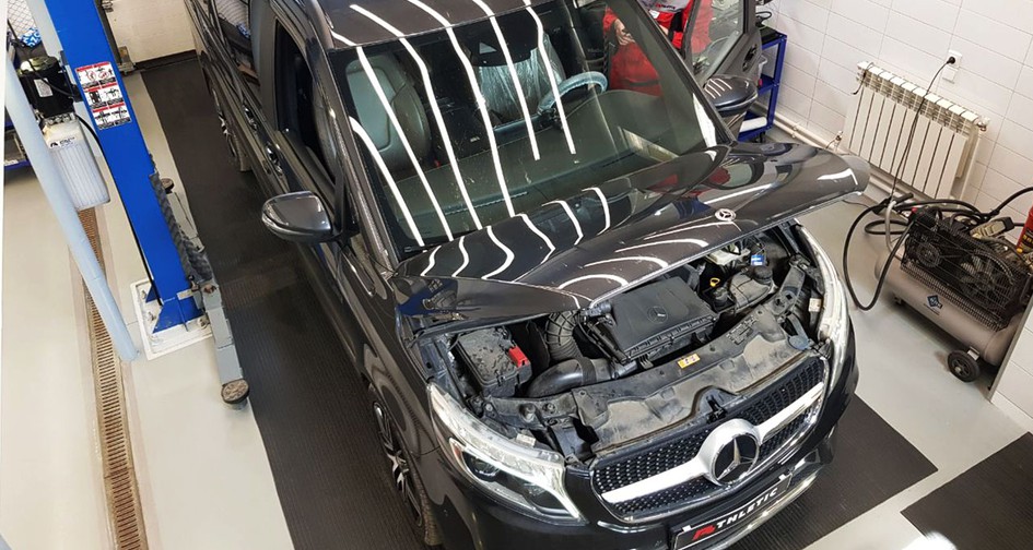 Отключение мочевины AdBlue на Mercedes-Benz V-class 250D 2.1 (190 л.с.). Чип-тюнинг