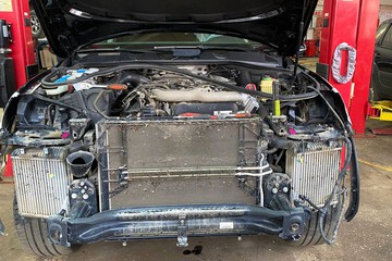 Промывка радиаторов Volkswagen Touareg (NF) 3.0 TDI (240 л.с.). Отключение клапана EGR. Чистка впускного коллектора. Промывка форсунок. Чип-тюнинг