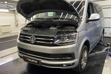 Удаление сажевого фильтра и мочевины на Volkswagen Multivan T6 2.0 TDI (140 л.с.). Чип-тюнинг двигателя и DSG
