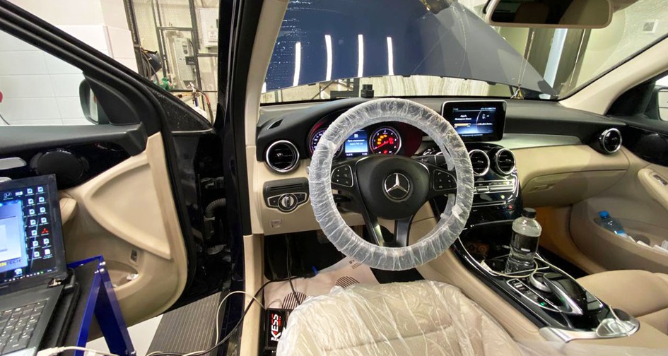 Чип-тюнинг Mercedes-Benz GLC 250d 2.1 (204 л.с.). Отключение мочевины Adblue