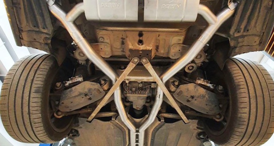 Тюнинг выхлопной системы BMW X7 (G07) M55i 4.4 (530 л.с.)