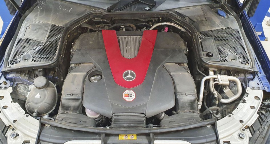 Тюнинг выхлопной системы Mercedes-Benz C 43 AMG 3.0 (367 л.с.)