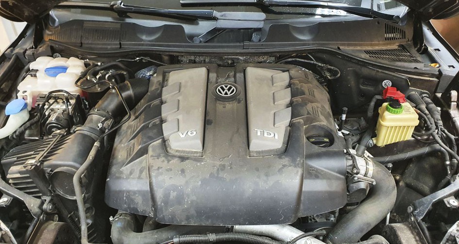 Чистка интеркулеров Volkswagen Touareg (NF) 3.0 TDI (245 л.с.). Чистка форсунок. Чип-тюнинг