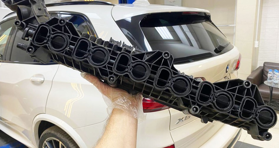 Чистка впускного коллектора BMW X5 (G05) 3.0 30d (249 л.с.). Отключение EGR. Удаление сажевого фильтра. Чистка форсунок. Чип-тюнинг