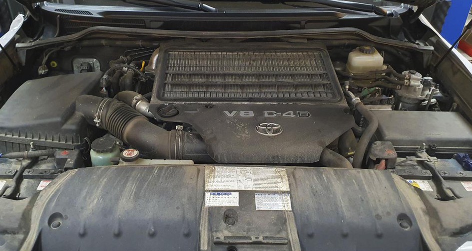 Удаление сажевых фильтров Toyota Land Cruiser 200 4.5D (249 л.с.). Чистка впускного коллектора. Чистка форсунок. Чип-тюнинг. Чип-тюнинг АКПП