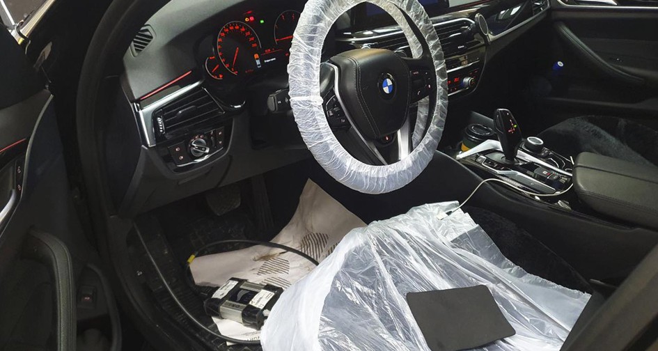 Чистка впускного коллектора BMW  5-Series 520D (G30) 2.0 (190 л.с.). Чип-тюнинг