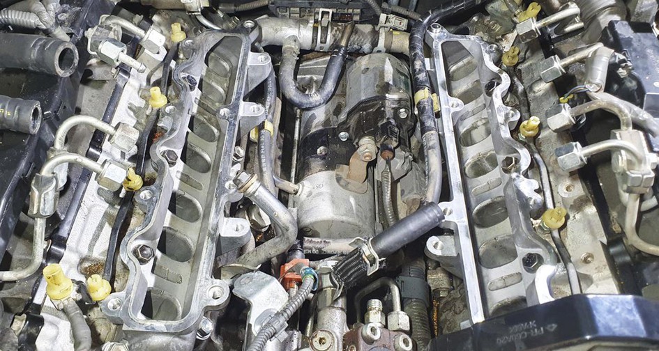 Чистка впускного коллектора Lexus LX450D (272 л.с.). Удаление сажевого фильтра. Промывка форсунок. Чип-тюнинг