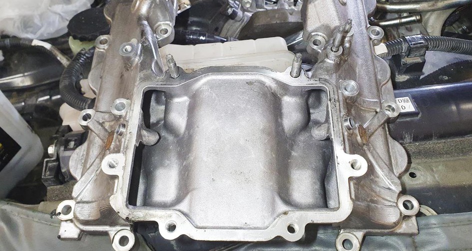 Чистка впускного коллектора Lexus LX450D (272 л.с.). Удаление сажевого фильтра. Промывка форсунок. Чип-тюнинг