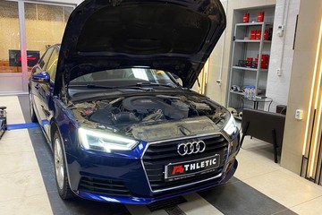 Замена масла, свечей и фильтров на Audi A4 1.4 TFSI (150 л.с.). Очистка кондиционера. Чистка форсунок