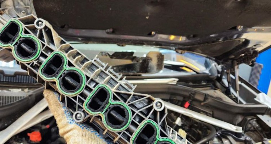 Чистка впускного коллектора, впускных каналов и клапанов на BMW X5 (G05) 3.0 30d (249 л.с.). Чистка форсунок. Чип-тюнинг