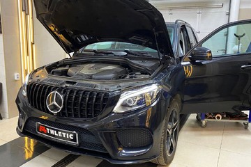 Чип-тюнинг Mercedes-Benz GLE 350D 3.0 (249 л.с.)