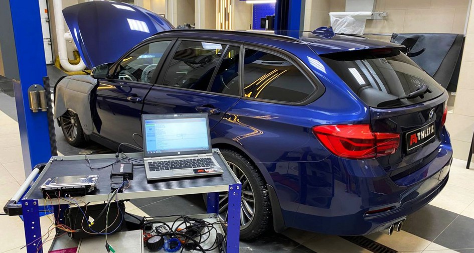 Отключение мочевины AdBlue на BMW 3-Series (F31) 320d 2.0 (184 л.с.). Отключение клапана EGR. Чистка впускной системы от сажи. Чип-тюнинг