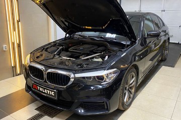 Чистка впуска и отключение EGR на BMW 5-Series 520D (G30) 2.0 (190 л.с.). Чип-тюнинг. Замена масла и фильтров, чистка кондиционера