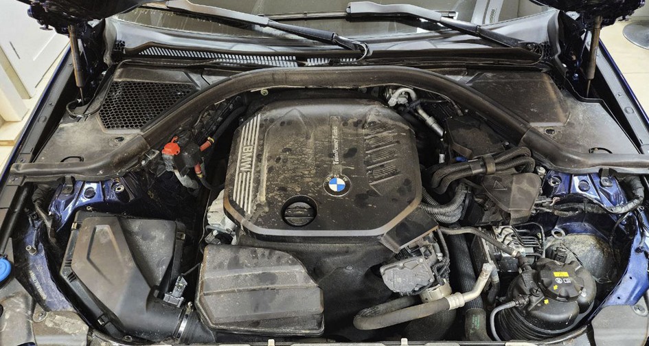 Отключение мочевины AdBlue BMW 3-Series 320D (G21) 2.0 (190 л.с.). Отключение клапана EGR и вихревых заслонок. Чистка впуска. Чип-тюнинг