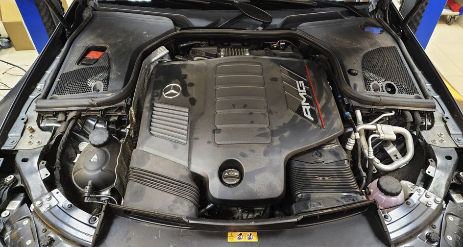 Тюнинг выхлопной системы Mercedes-Benz AMG GT43 3.0 (367 л.с.)